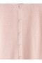 Özmarka New Season Pink Crew Neck Women's Knitwear Cardigan - 7