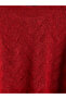Lcw Everyday Red Crew Neck Patterned Women's Knitwear Sweater - 6