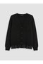 V-Neck Lace Detailed Women's Cardigan - 5