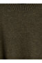Lcw Vision Khaki Oversize Women's Knitwear Sweater - 2