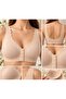 Women's Laser Cut Wire-Free Wide Strap Bra with Removable Pads