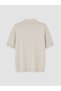 Ozmarka New Season Beige Polo Collar Women's Knitwear Sweater - 6