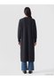 Ozmarka New Season Navy Blue Shawl Collar Ribbed Women's Knitwear Cardigan - 4