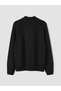 Ozmarka New Season Black High Collar Women's Knitwear Sweater - 7