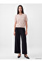 Seray New Season Pink Self-Patterned Women's Knitwear Cardigan - 2