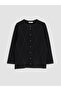 Ozmarka New Season Black Diamond Patterned Women's Knitwear Cardigan - 5