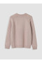 Lcw Everyday Lilac Crew Neck Patterned Women's Knitwear Sweater - 7