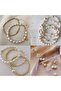 Spacer Beads Set, 1740 PCS 3 Colors Durable and Sturdy Beads, 8 Styles CCB Material Light Spa - 6