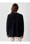 Lcw Black Crew Neck Women's Knitwear Cardigan - 4