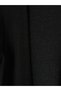 Özmarka New Season Black Shawl Collar Women's Ribbed Cardigan - 7