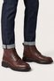 Genuine Leather Brown Zippered Comfortable Men's Winter Boots Luass30Al0082 - 3