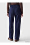 Özmarka New Season Navy Blue Soft Touch Women's Sweatpants - 4