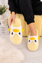 Women's Penguin Figured Plush House Slippers Closed Toe Comfortable Sole Dowry Gift House Slippers Stc1353 - 4