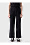 Özmarka New Season Black Stripe Detailed Soft Touch Women's Sweatpants - 2
