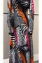 Printed Stretch Maxi Dress - 7