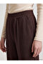 Özmarka New Season Brown Soft Touch Women's Sweatpants - 3
