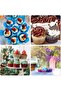 137Pcs Cake Decorating Kit with Turntable - Piping Bags, Russian Tips & Baking Tools, Cake B - 7