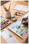 Paint Brush Set 4-Piece Round and Cut Tip 1 Pack Maxx 2110 Synthetic Quality Painter Brush Set Acrylic - 3