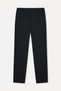 Men's Anthracite Loose Fit Chino Trousers - 2