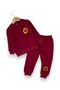 Baby Boy Winter 3 Threaded Threaded Lion Embroidered 6-9-12-18-24 Months 2-Piece Top and Bottom Set - 2