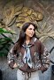 Premium Design Stone Embellished Suede Jacket Sun515 - 7