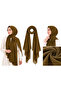 Women's Plain Shawl, Lightweight, Soft Textured Headscarf Suitable for Daily Use - 2