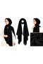 Women's Plain Shawl, Lightweight, Soft Textured Headscarf Suitable for Daily Use - 2