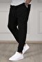 Unisex Regular Fit Ribbed Cuffs Black, Grey, Navy Blue, Anthracite Color Sweatpants, Sports Sweatpants