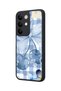 C85 5g Compatible Blue Cherry Patterned Camera Protected Shockproof Case - 3