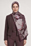 Mauve Desen Neo Crash Shawl - 2
