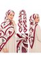 Women's Chain Patterned Shawl Hijab Daily Stylish Patterned Comfortable Use - 2