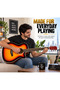 Acoustic Electric Guitar, 6-String Cutaway Guitar with Separate EQ System, Capo, Picks & Wall Hangers, Sunburst - 6