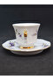 Marktleuthen Mor Violet Patterned Coffee Cup 2 Pieces 150 ml - 2