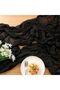 Cheesecloth Table Runner 90x400 cm (13FT) Boho Rustic Wedding Decor - Natural Gauze Tablecloth for B - 2