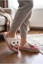 Women's Powder Plush Tongue-Out Frog House Slippers / Cute Character Plush Slippers - 2