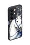 C85 5g Compatible White Horse Patterned Camera Protected Shockproof Case - 4