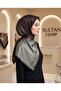 Crystal Scarf - Gradient - 1070950-944 - Burgundy, Gray - 2