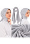 Women's Plain Scarf Hijab Daily Simple Stylish Comfortable Use - 2