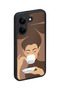X8 Pro Compatible Coffeewoman Patterned Camera Protected Shockproof Case - 4