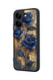 X8 Pro Compatible Blue Rose Patterned Camera Protected Shockproof Case - 3