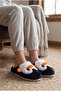 Women's Black Plush Cute Penguin Figured House Slippers - Soft Sole Women's Plush Slippers - 2