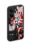 X8 Pro Compatible Blackcat Patterned Camera Protected Shockproof Case - 4