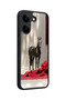 X8 Pro Compatible Black Horse Pattern Camera Protected Shockproof Case - 2
