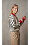 Multicolored Zippered Sweater Pullover - 3