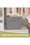 Doreco Storage Boxes 11X11, Set of 6 Foldable Cube Storage Boxes, Fabric Closet Organizers B - 6