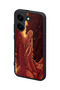 حافظة مقاومة للصدمات متوافقة مع X8 Pro مع حماية للكاميرا بنمط Fire Pattern - 5