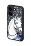 X8 Pro Compatible White Horse Patterned Camera Protected Shockproof Case - 5