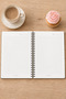 Notebook, A5 Squared Notebook 50 Sheets, 100 Pages, Laminated Cover / Wire Spiral / School Notebook - 3