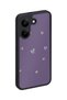 X8 Pro Compatible Purple Patterned Camera Protected Shockproof Case - 4