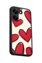X8 Pro Compatible Red Heart Patterned Camera Protected Shockproof Case - 6